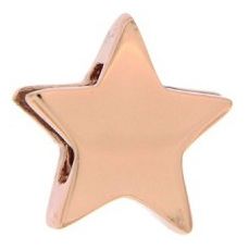 Gold star charm from CHARMS RUE DES MILLE MOD. XR-005 collection