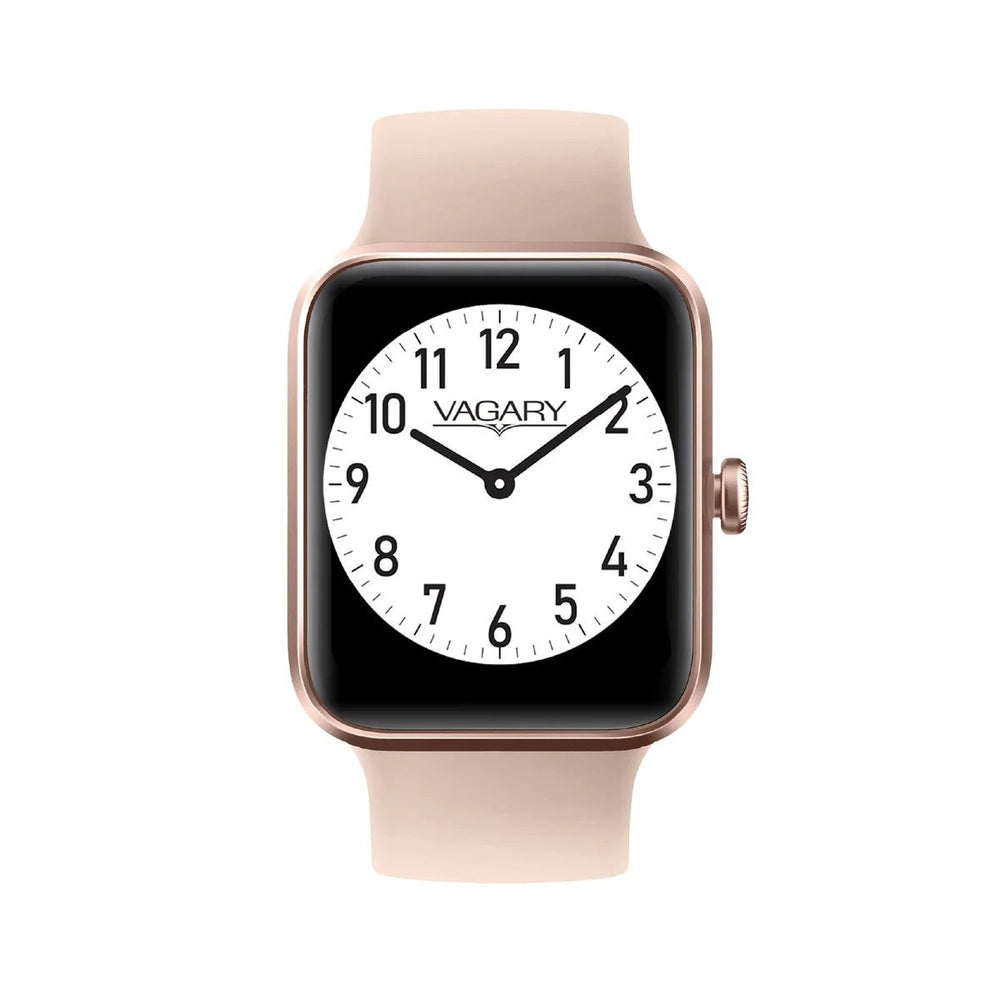 CITIZEN VAGARY MOD. X02A-003VY modern watch with analog display and rose gold strap