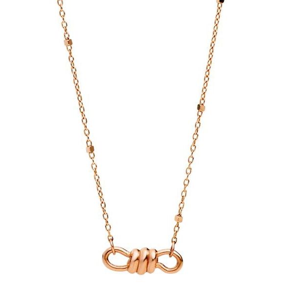 COLLANE DODO MOD. DCC1003KNOTS0009R40 gold chain with knot design