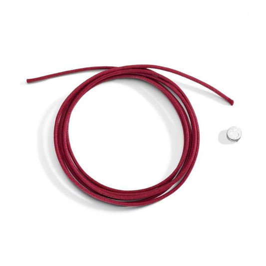 Red cord and seal set, CORDINI E SIGILLI DODO MOD. DDA6005CORDSBORAG, for jewelry crafting and accessories.