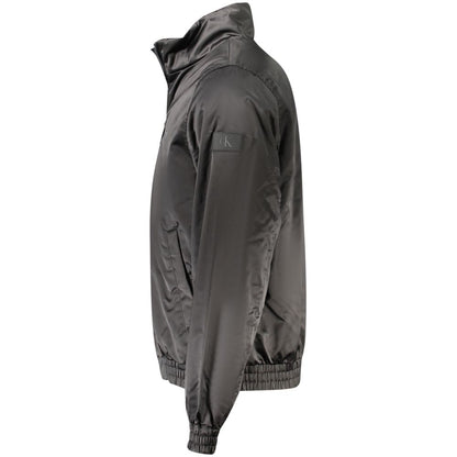 Calvin Klein Black Polyester Men Jacket