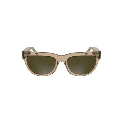 Calvin Klein Brown Acetate Women Sunglasses with chic square lenses and durable frame for a stylish fashion statement.
