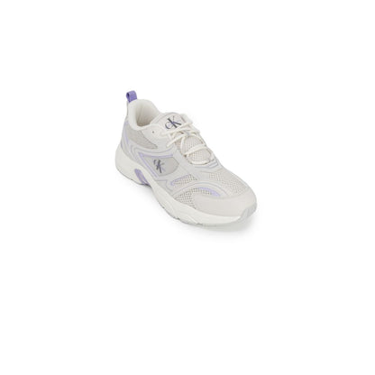 Calvin Klein Jeans Purple Leather Athletic Sneakers