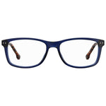 Front view of Carrera Blue Acetate Frames in a unisex design, model CARRERA2018TP, measuring 51/16/135 mm with acetate material.