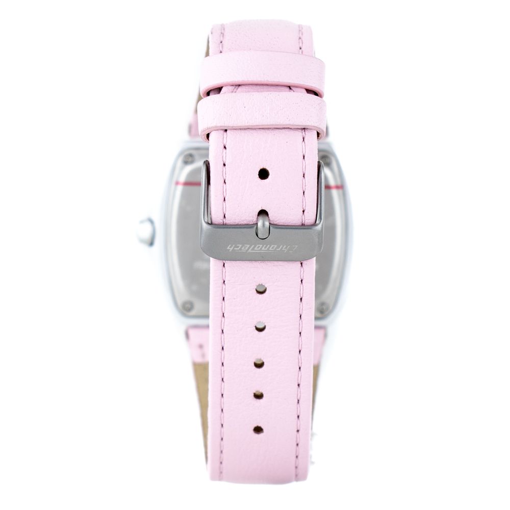 Chronotech Multicolor Leather Dress Watch