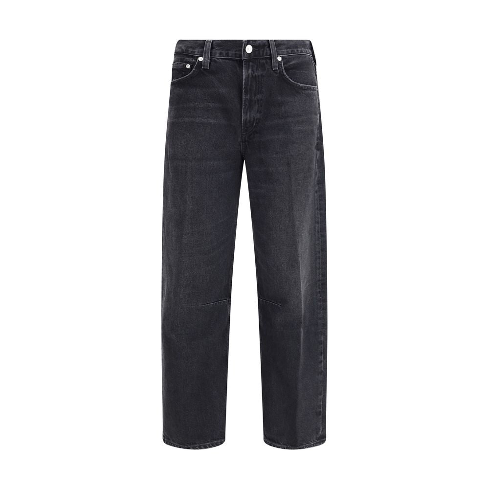Citizens of Humanity Black Recycled Cotton High-Waisted Jean