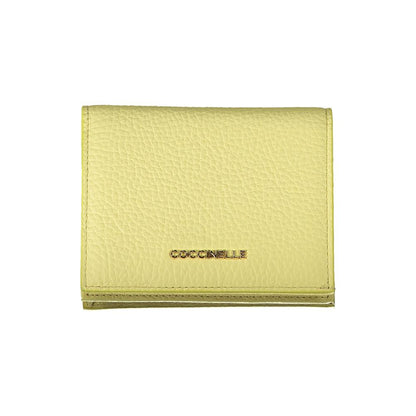 Coccinelle Giallo Leather Woman Wallet