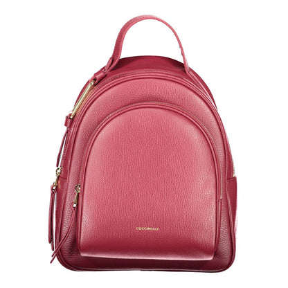 Coccinelle Purple Leather Women Backpack