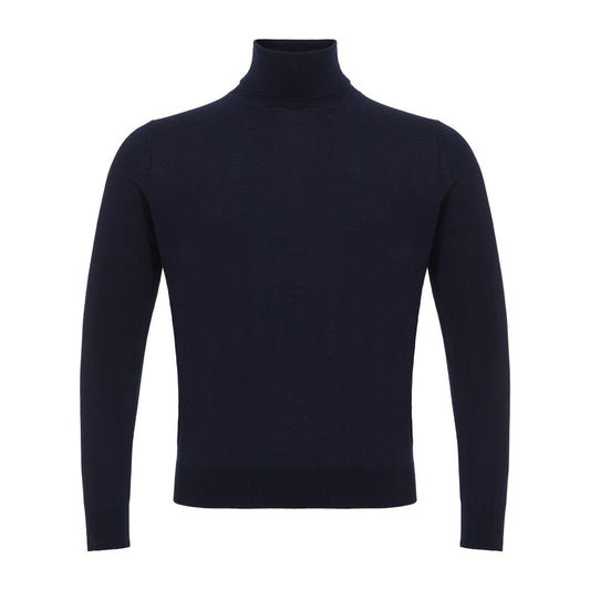 Colombo Blue Cashmere Turtleneck 1728,67397976224,Blue,Clothing,Colombo,IT60 | 4XL,Men,Men - Clothing,New with tags,Sweaters - Clothing,Sweaters - Men - Clothing,Turtlenecks - Sweaters - Clothing