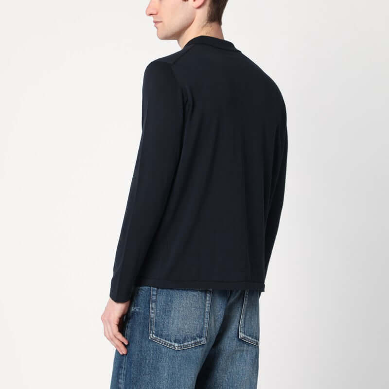 Drumohr Navy blue cotton cardigan D0GN111CO/Q_DRUMH-795_202