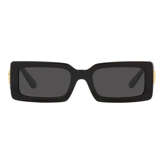 DOLCE & GABBANA MOD. DG 4416 acetate sunglasses for ladies in a sleek black rectangular design.
