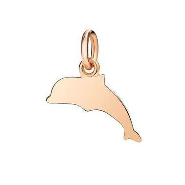 DODO Mod. DMB4009DOLPS0009R Gold 9kt ciondolo unisex made of gold dolphin shape