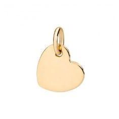 DODO Mod. DMC0003HEARL000OG Gold 18kt heart-shaped unisex gold pendant