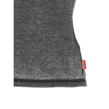 Diesel Gray Polyester T-Shirt