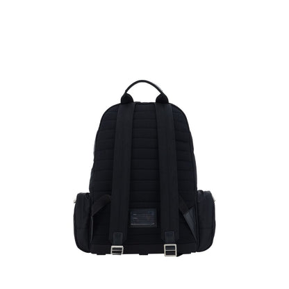 Dolce & Gabbana Black Nylon Backpack