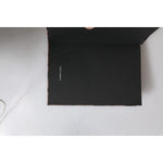 Dolce & Gabbana Brown Black Polyester Leopard Logo Print Small Notebook