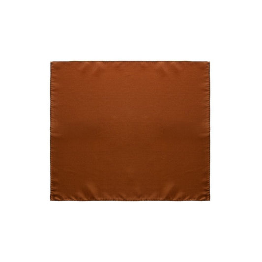 Dolce & Gabbana Brown Silk Pocket Square