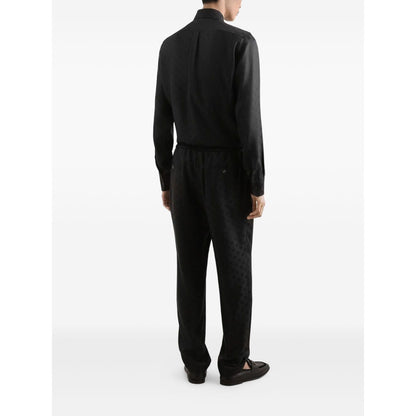 Dolce & Gabbana DG logo martini jacquard shirt Shirts