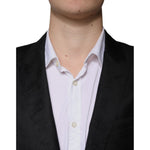 Dolce & Gabbana Black Wool Single Breasted Formal Blazer KOS2258-48