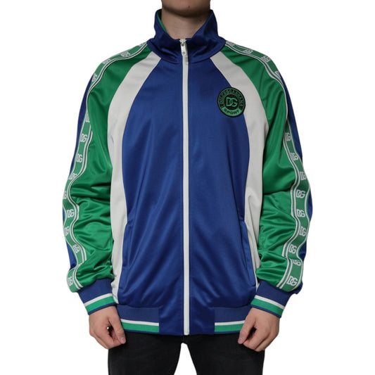 Dolce & Gabbana Multicolor Polyester Full Zip Bomber Jacket JKT41247-50