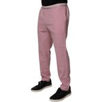 Dolce & Gabbana Pink Cotton Stretch Chino Pants PAN75201-48