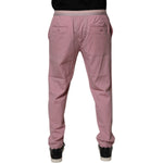 Dolce & Gabbana Pink Cotton Stretch Chino Pants PAN75201-48