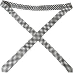 Dolce & Gabbana White Circles 100% Silk Adjustable Tie Dolce & Gabbana Gray