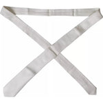 Dolce & Gabbana White Silk Classic Adjustable Men Tie KRA3366