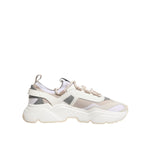 Dolce & Gabbana Multicolor Daymaster Low Top Sneakers Shoes with chunky sole and lace-up closure, showcasing modern sporty style.