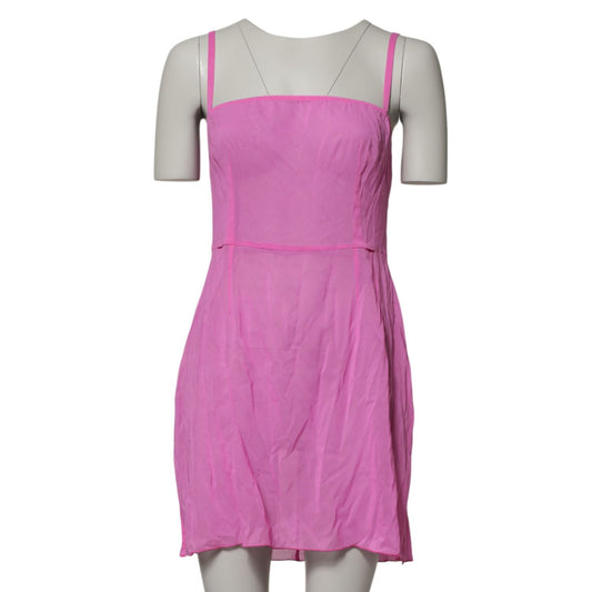Dolce & Gabbana Pink Chemise Nylon Blend Sheer Lingerie Underwear
