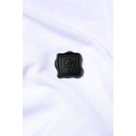 Dolce & Gabbana White Cotton Logo Collared Polo T-shirt