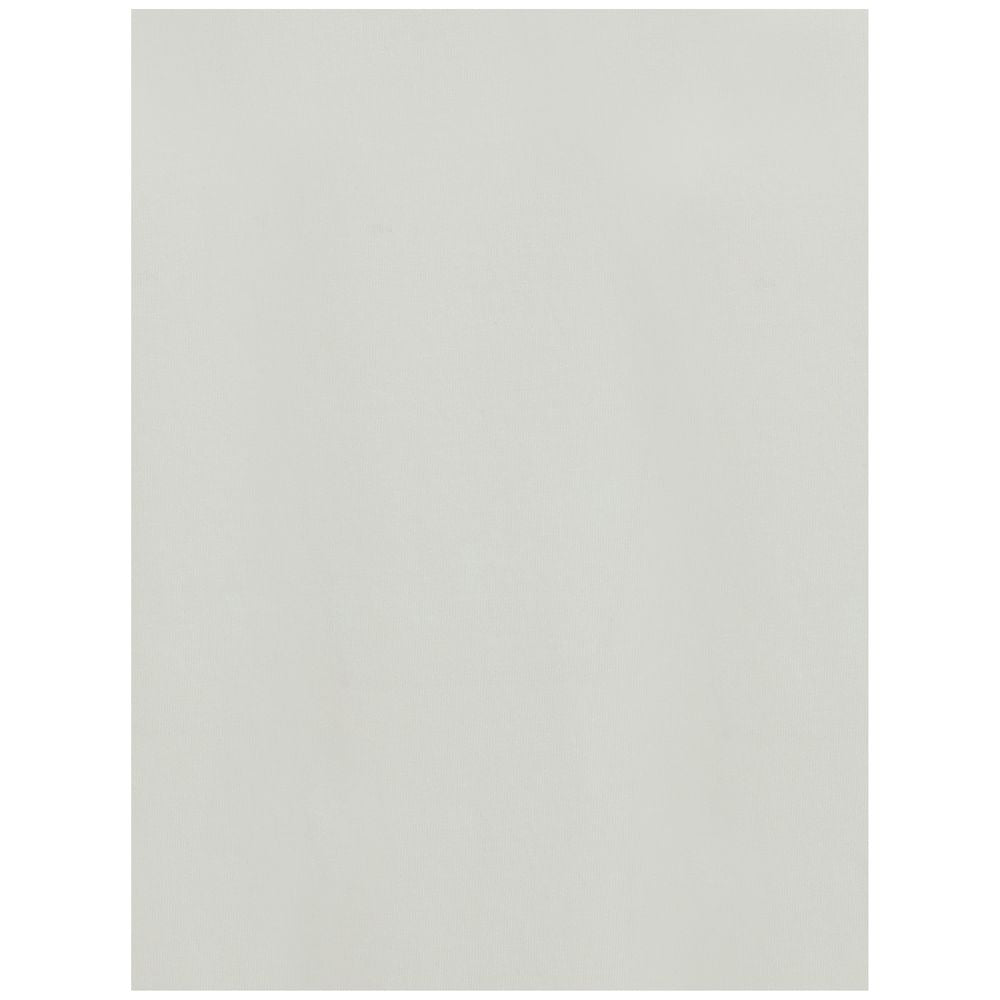 Dolce & Gabbana White Cotton Sweatshirt long-sleeve crew neck with ribbed detailing, perfect for versatile and refined looks.