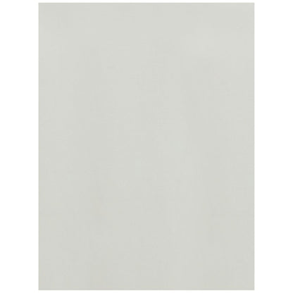 Dolce & Gabbana White Cotton Sweatshirt long-sleeve crew neck with ribbed detailing, perfect for versatile and refined looks.