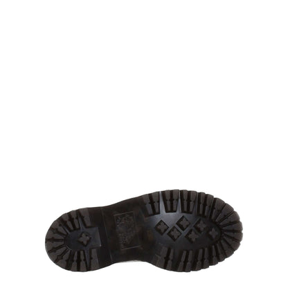 Sole of Dr. Martens Gray Leather Oxfords And Derbies showing rubber tread pattern, durable and stylish for casual wear.