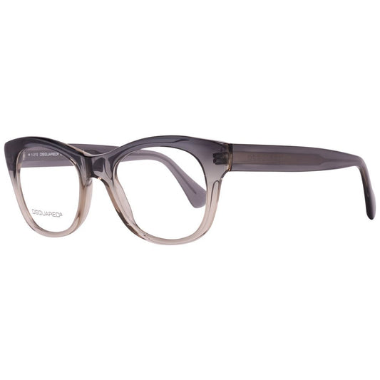 Dsquared² Bicolor Plastic Glasses (Frames), unisex DQ5106-020-49, plastic material, flock color, 49/19/145mm dimensions.