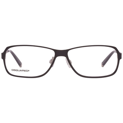 Dsquared² Black Metal Glasses (Frames) with 56/13/140 mm dimensions, model DQ5057-002-56, for men.