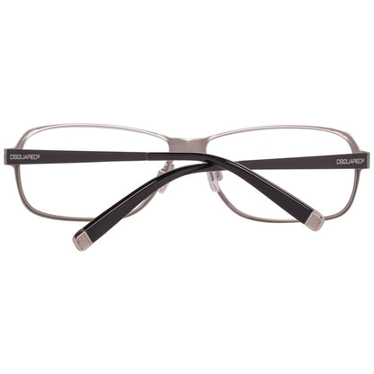 Dsquared² Black Metal Glasses (Frames) DQ5057-002-56 with 56/13/140 mm dimensions.