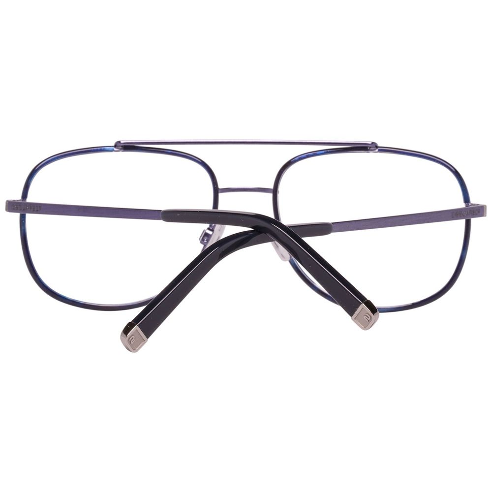 Dsquared² Blue Metal Glasses (Frames) with silicone strap and UV protection, model DQ5073-092-53, 53/17/140 mm dimensions.
