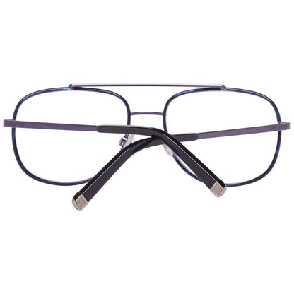 Dsquared² Blue Metal Glasses (Frames) with silicone strap and UV protection, model DQ5073-092-53, 53/17/140 mm dimensions.