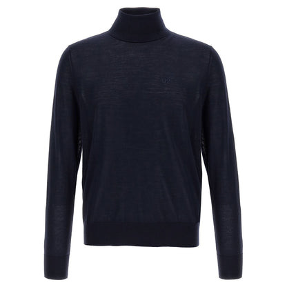 Dsquared² Blue Virgin Wool Cardigan