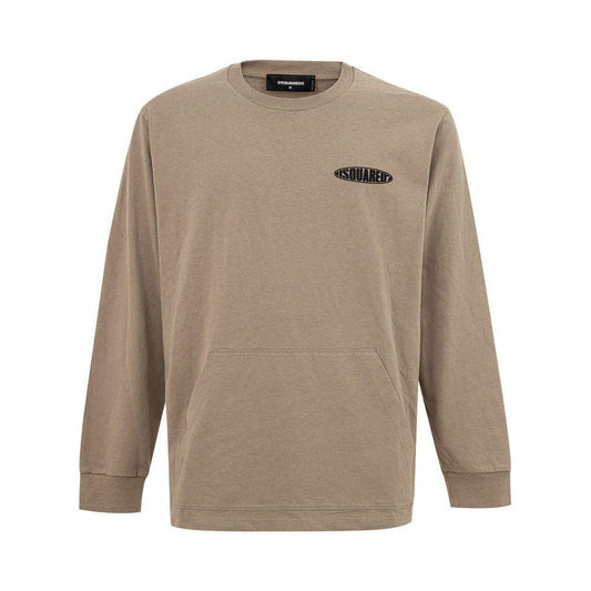 Dsquared² Beige Cotton T-Shirt DS-4767672-M