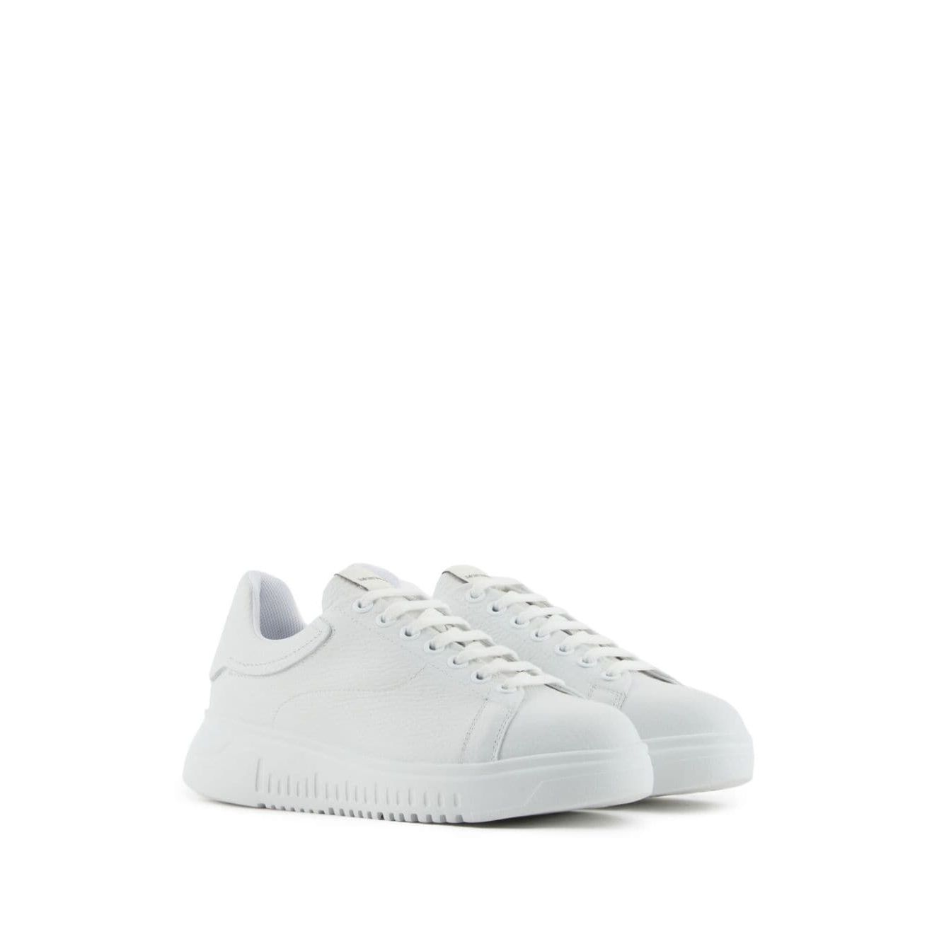 EMPORIO ARMANI EXCLUSIVE Emporio Armani leather sneakers Sneakers