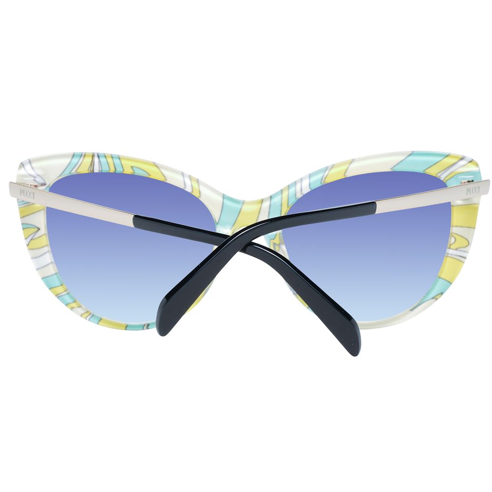 Emilio Pucci Black Plastic Sunglasses