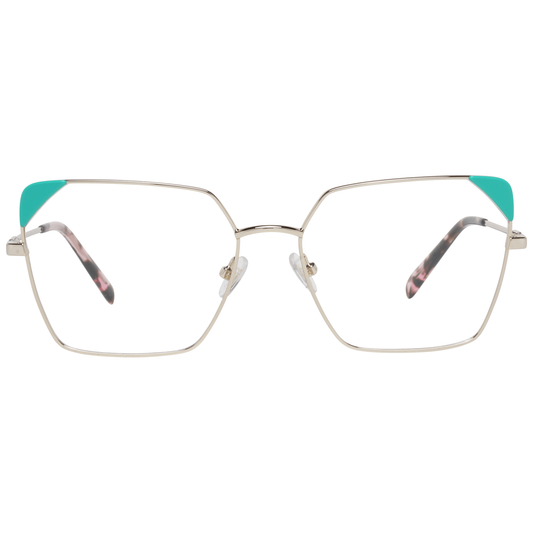 Chic eyeglasses with turquoise accents on metal frames, blending modern style with exquisite craftsmanship. Ideal for a trendy look.