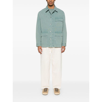 Emporio Armani Jackets Clear Blue