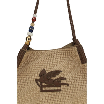 Etro Beige Raffia Shoulder Bag 1728,72470364320,Bags,Beige,Etro,New with tags,Shoulder Bags - Bags,Women