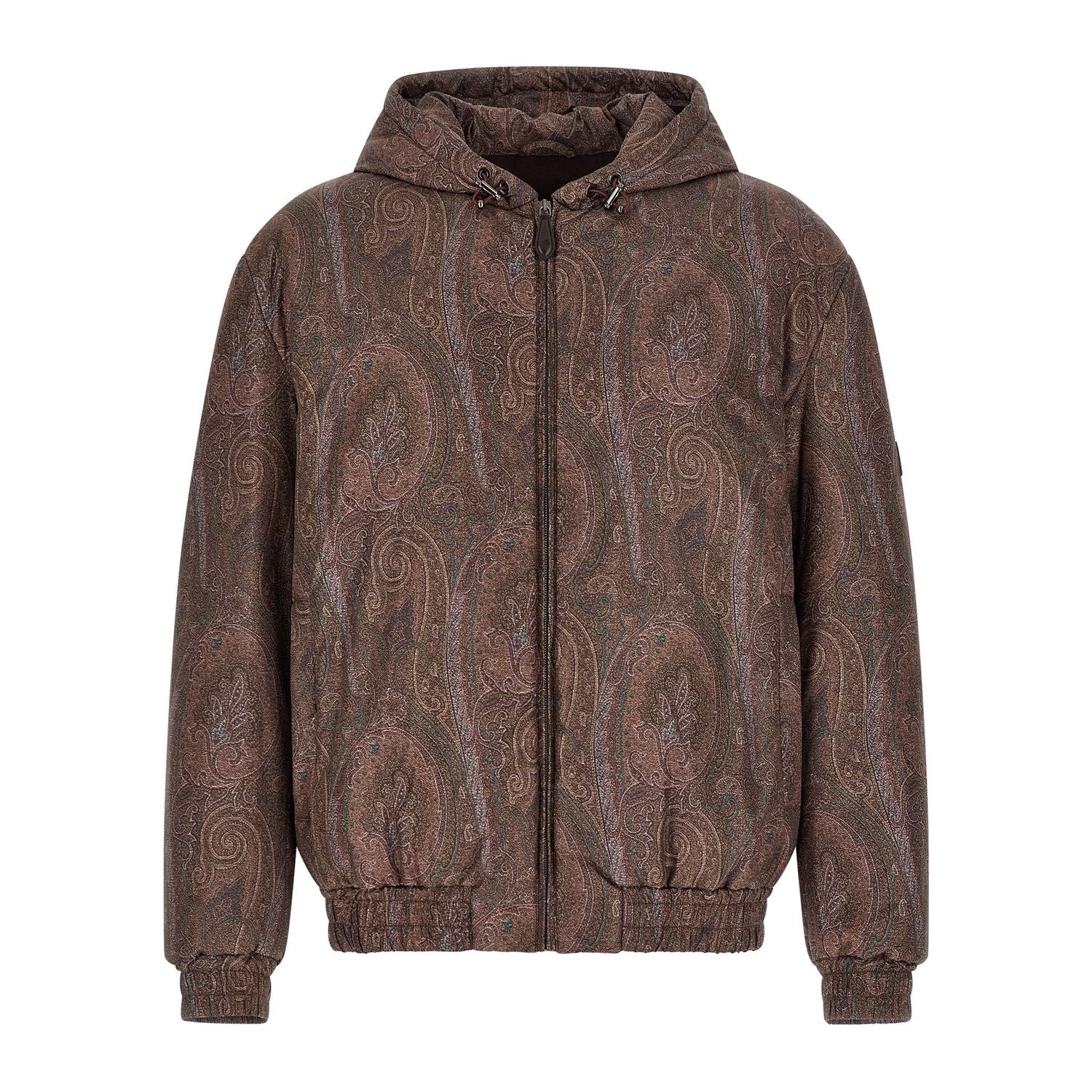 Etro Brown Polyester Bomber