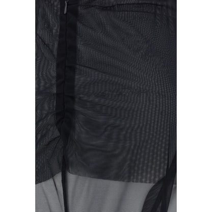 Exilia Black Polyester Casual Pants
