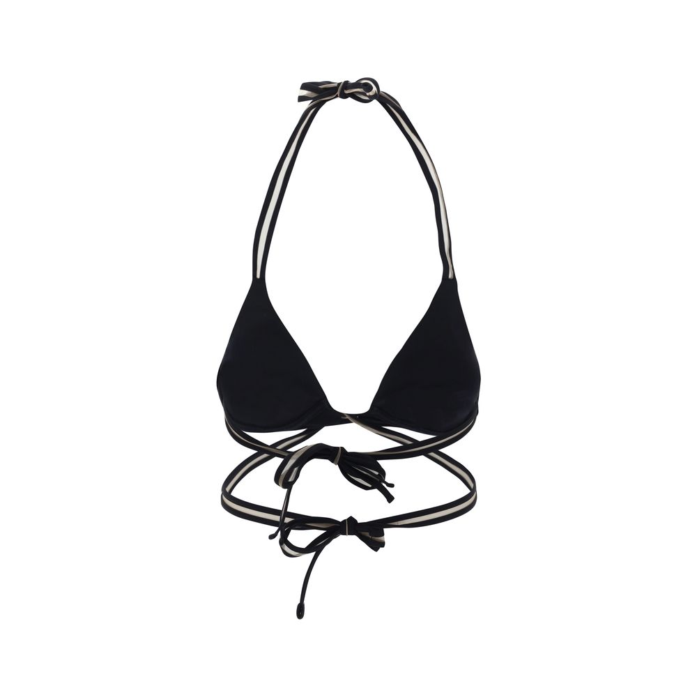 Front view with bag zipped and handles upright.
