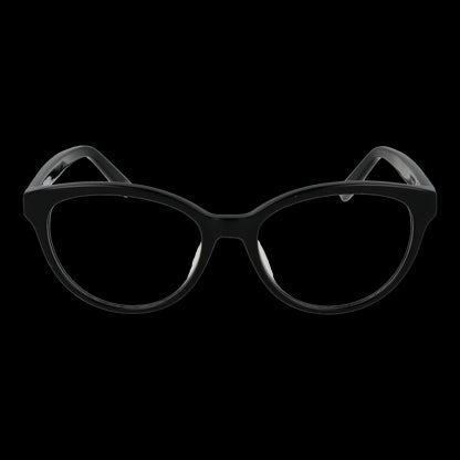 Front view of FILA MOD. VFI092 53700Y lady's eyeglasses in black frame